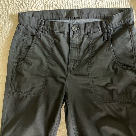 EUC Vince black cotton ankle pant - Picture 3 of 12